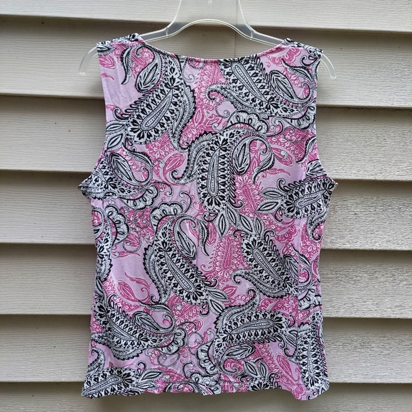 Croft And Barlow Woman's Top Size XL 100% Rayon. Super Comfortable - Picture 3 of 4